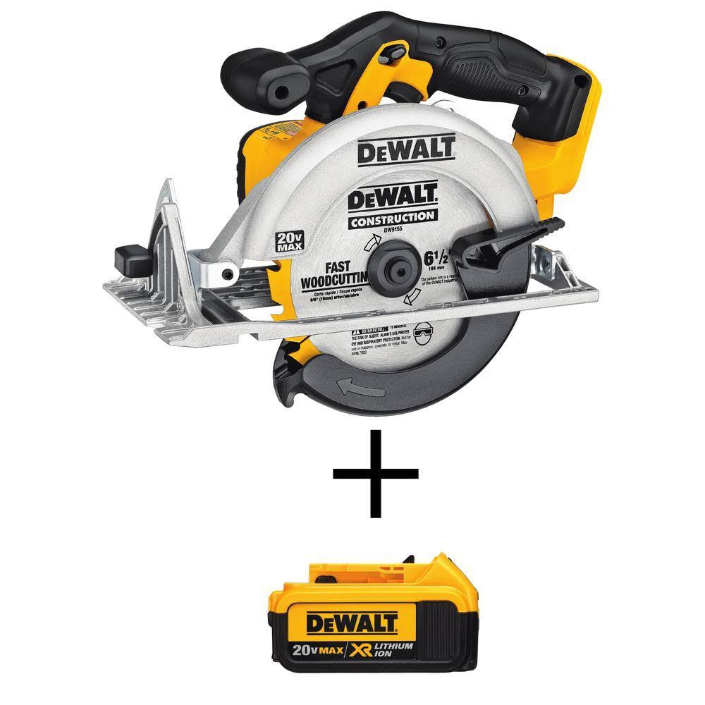 20-Volt 6-1/2 in. Max Lithium Ion Cordless Circular Saw L9371