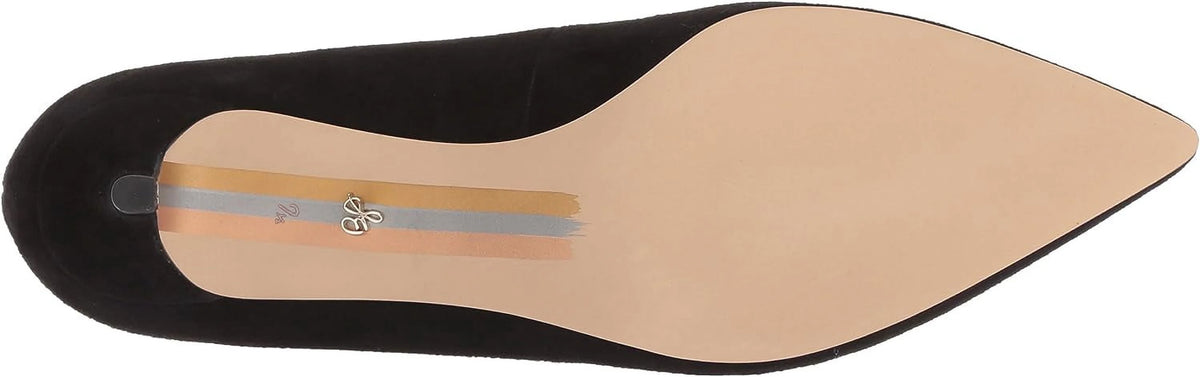 Black Suede Pumps W112657