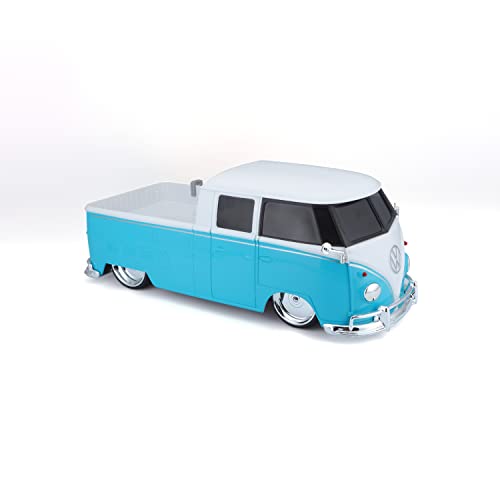 1:16 Scale 2.4 GHz R/C Pick-up with Surfboard, Blue with White P231344