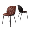 Faux Leather Dining Side Chair Set of 2 O804795