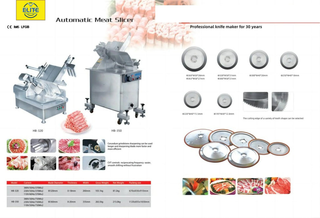 Automatic Commercial Meat Slicer P601
