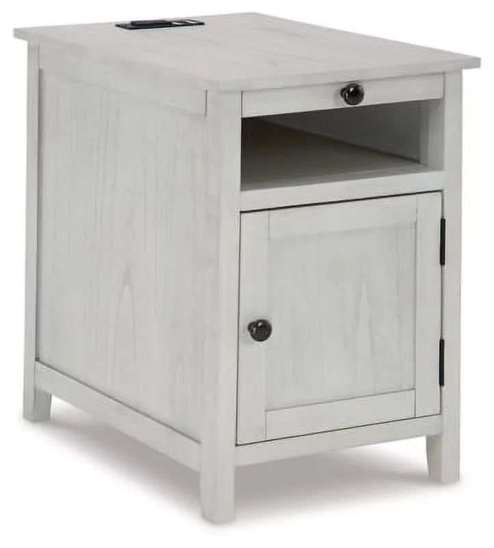 Antique White Chairside End Table N70949