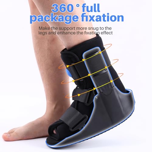 Black Medium Inflatable Walking Boot Q92870