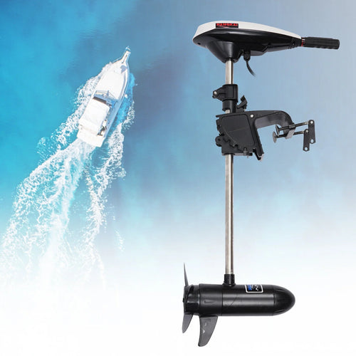 12V Telescopic Electric Outboard Motor 552W 45LBS W952175