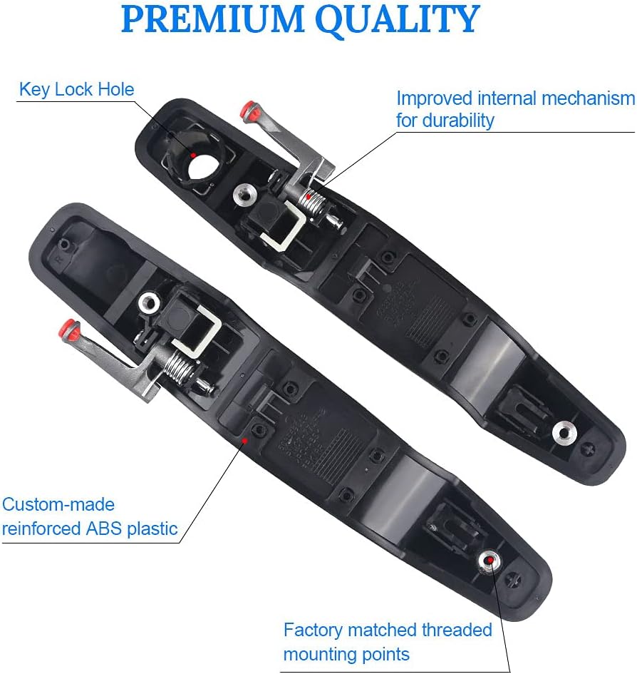 4Pcs Exterior Door Handle for Pickup SUV 2007-2013 C313403
