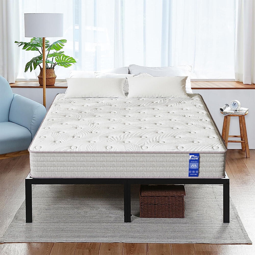 12 Full Size Gel Memory Foam Pocket Spring Medium Firm Mattress M759
