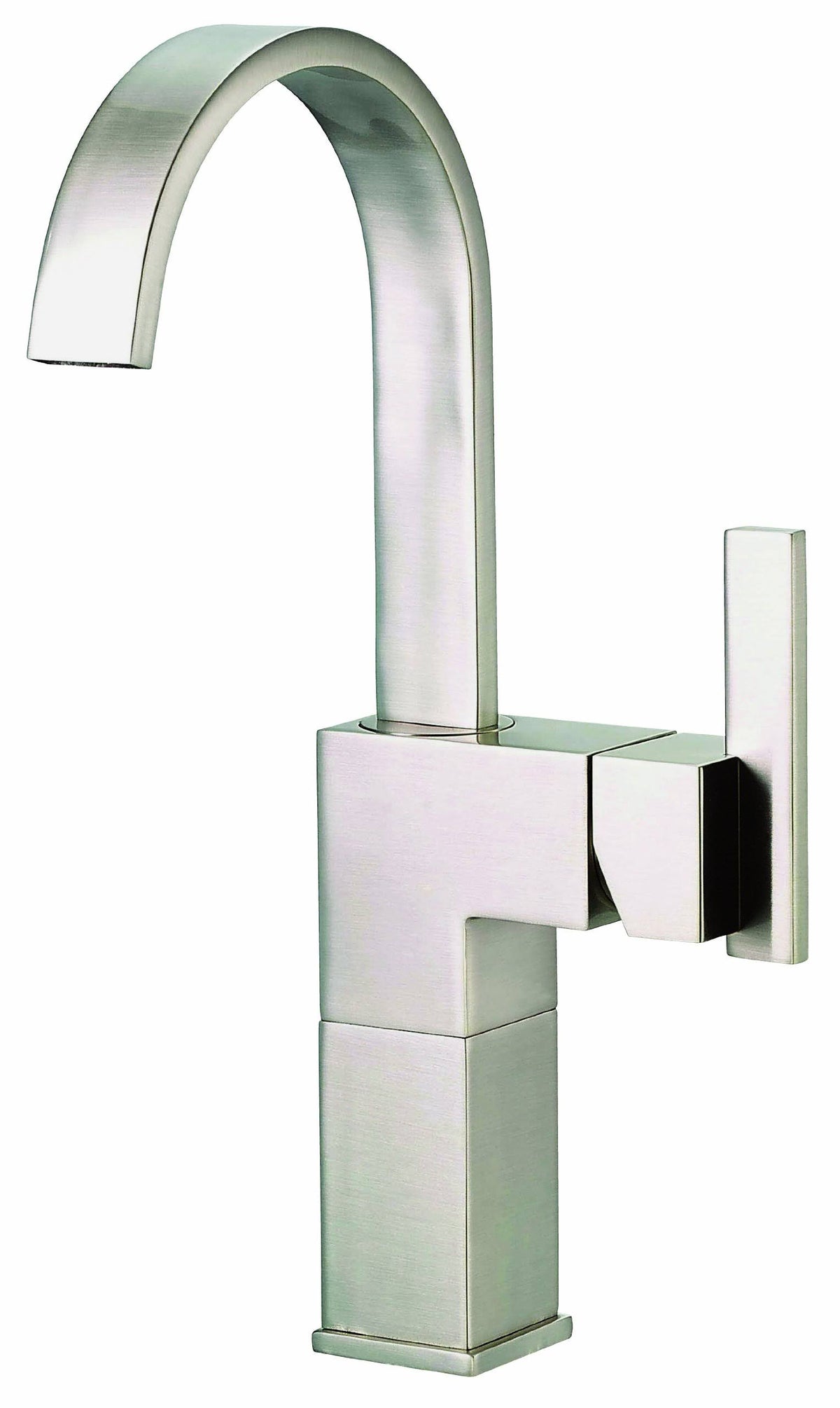 Brushed Nickel Single Hole Vessel Faucet A8857