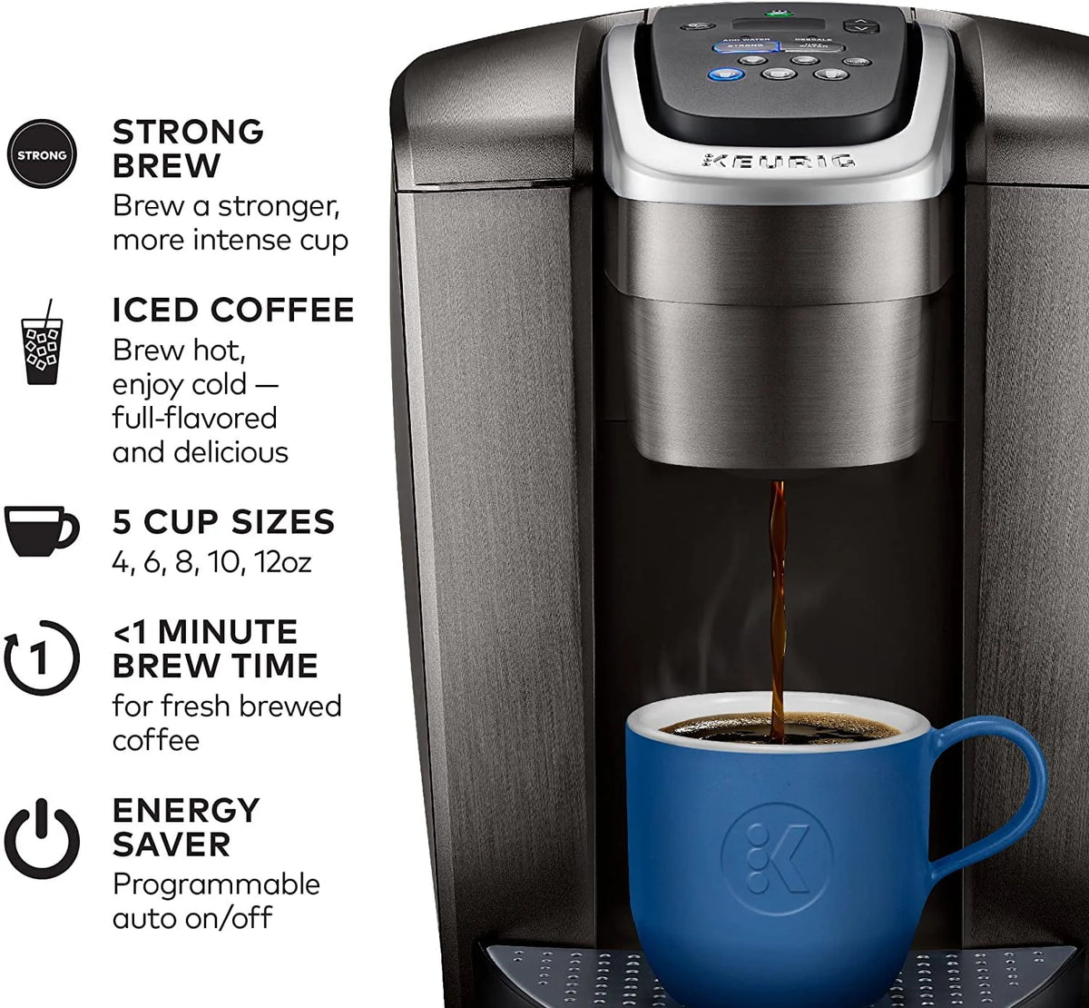 Single Serve K-Cup Pod Coffee Maker U810