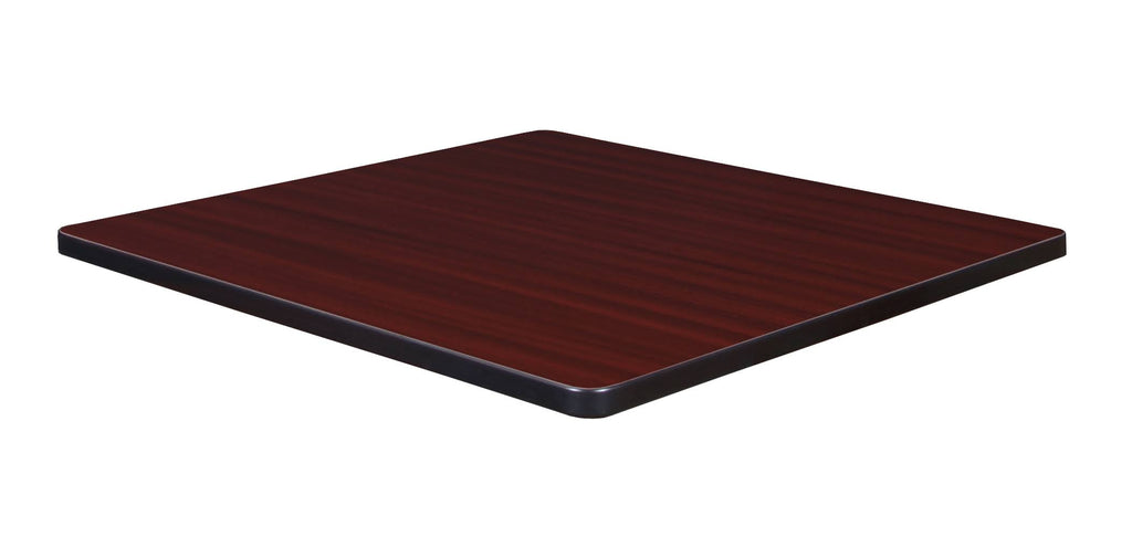 Beige Grey Square Laminate Table Top P922523