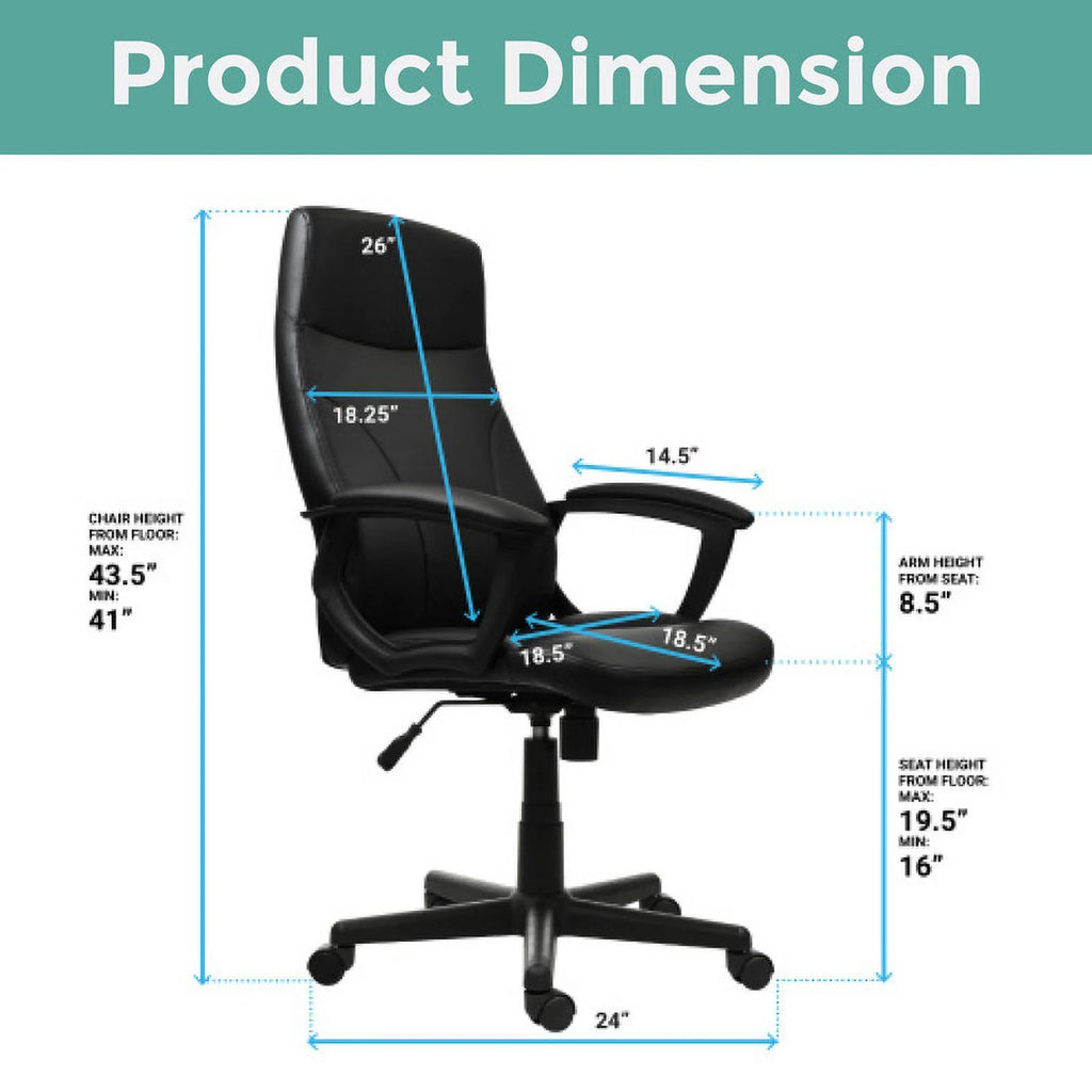 Black Nylon Mesh Office Chair G36218