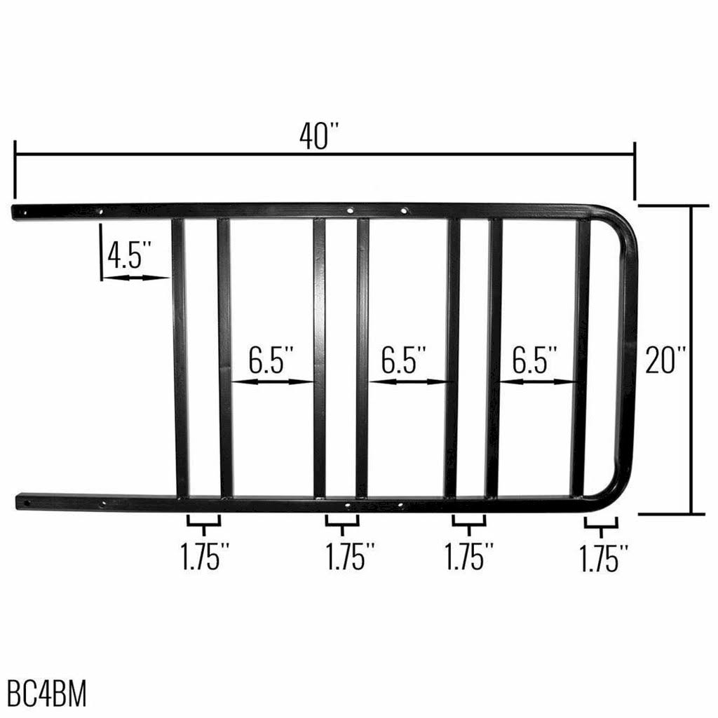 Bumper Bike Rack for 1-4 Bicycles U708381