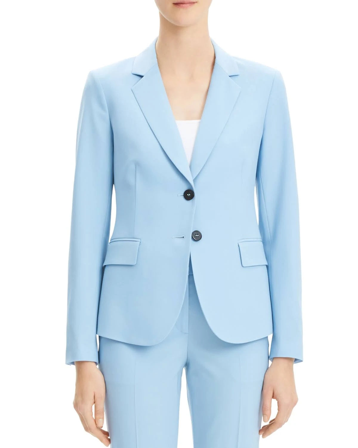 Wool-Blend Blazer Q882