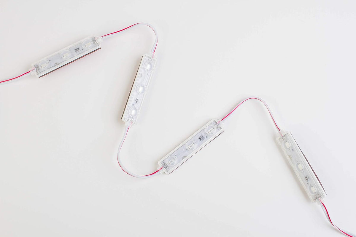 60 Green LED Light Module with 12v AC Power Package R202