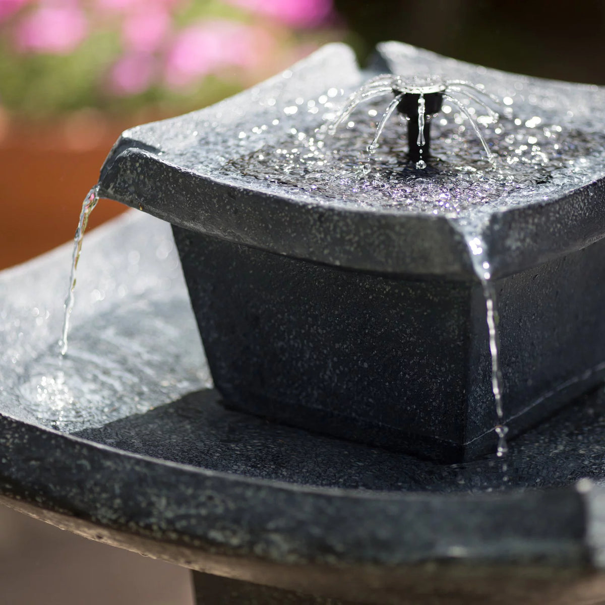 2-Tier Solar-on-Demand Fountain Y462573