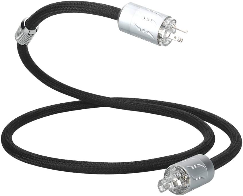 Audiophile AC Power Cable with Rhodium Plated Connector W4772