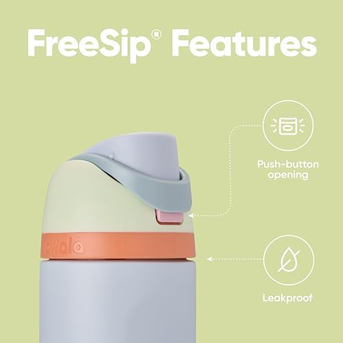 16 oz Stainless Steel Water Bottle with Straw J527