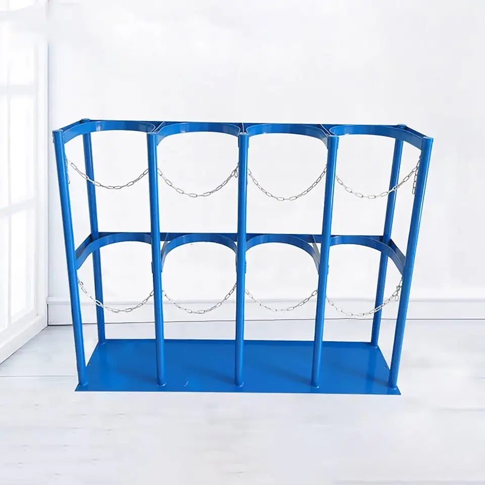 Oxygen Tank Holder Metal Cylinder Rack Stand K525