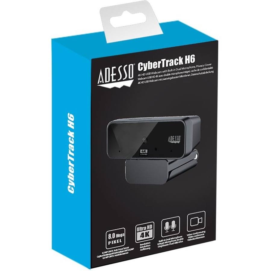 4K Ultra HD USB Webcam with Microphone F209591