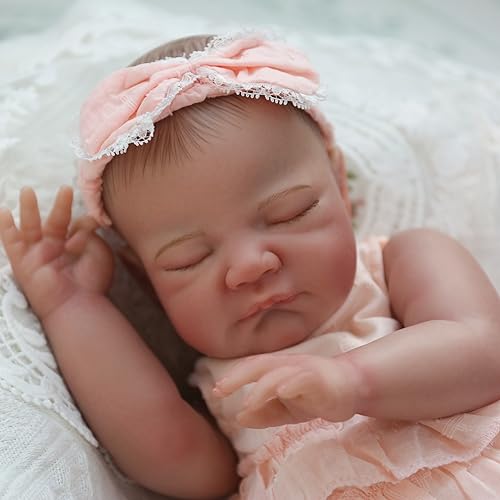 20 Inch Lifelike Reborn Baby Doll with Soft Weighted Cloth Body M3109