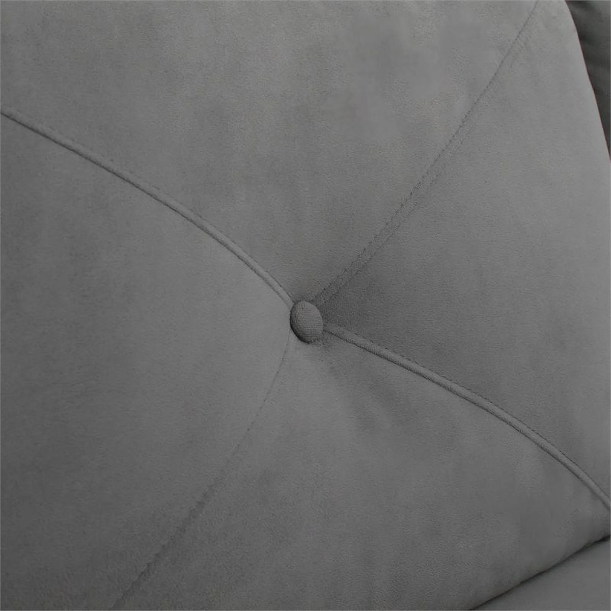 Gray Sectional with Rolled Arms T48600