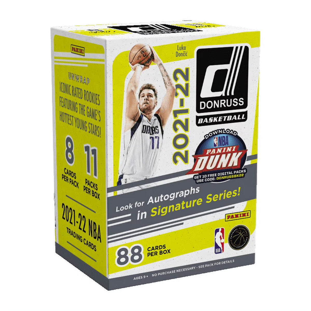 2021 Panini NBA Donruss Basketball Trading Card Blaster Box K838