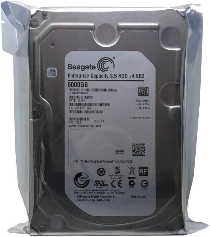6TB 7200RPM SATA 3.5in Internal Hard Drive F73393