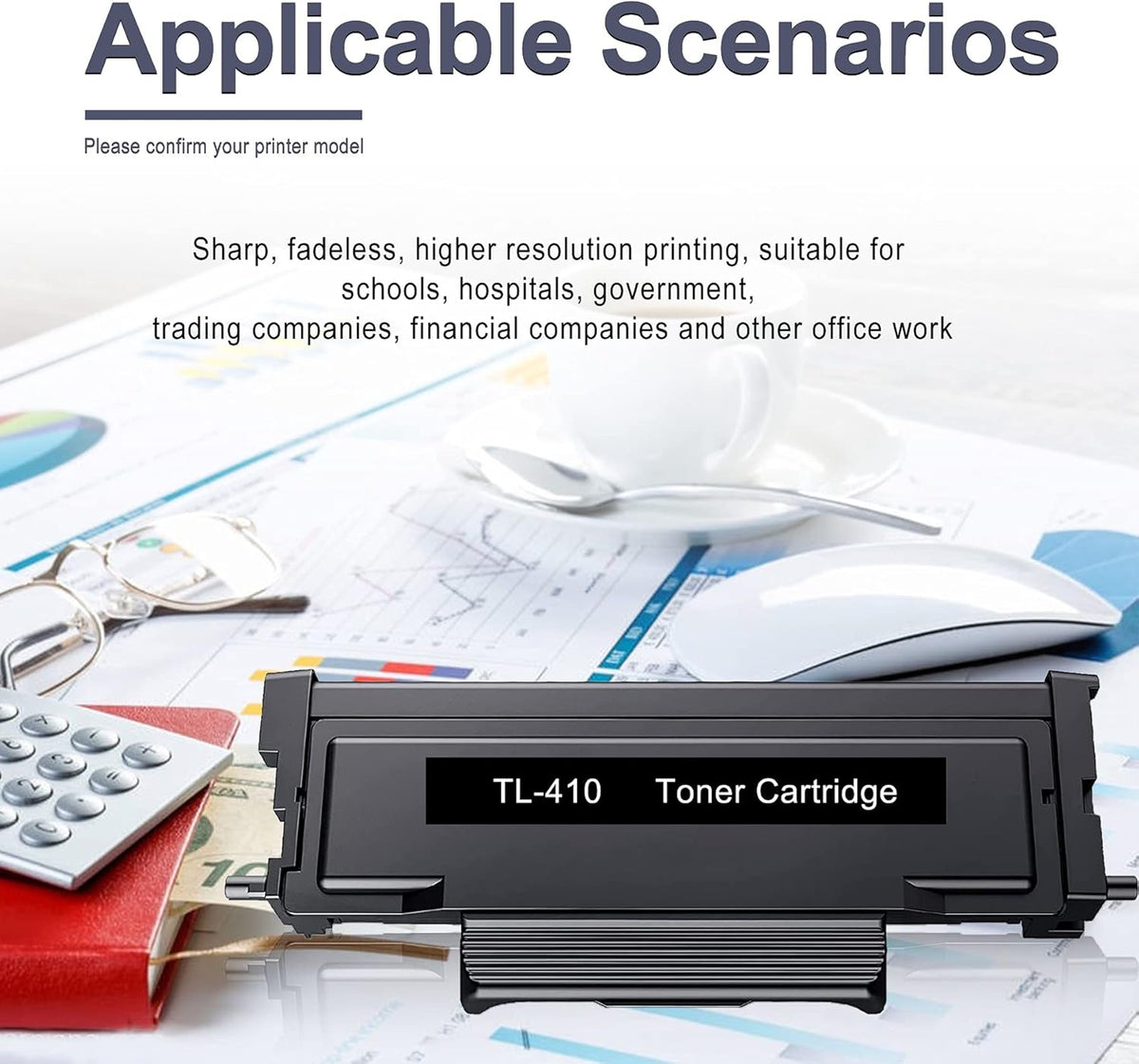 Black Compatible Toner Cartridges 2 Pack J98956
