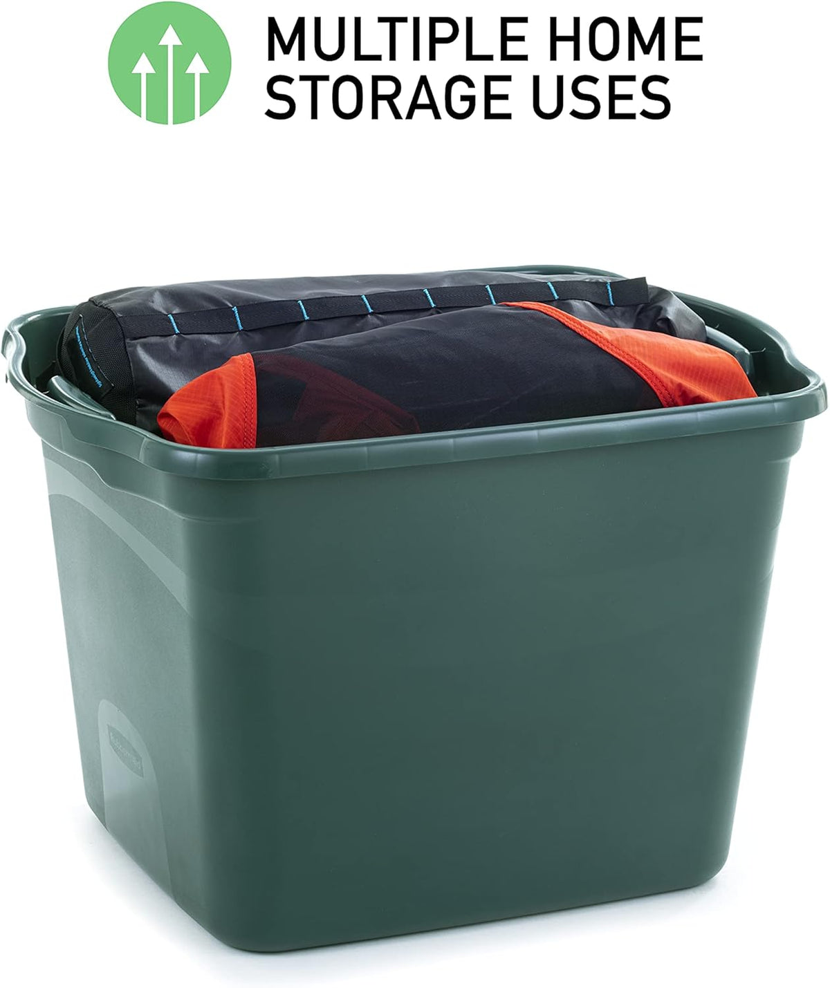 29 Gal Pack of 5 Stackable Storage Bins P34648