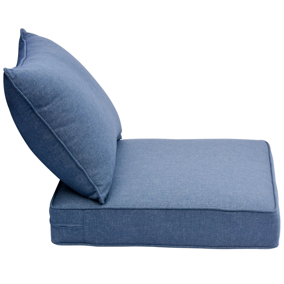 Back and Seat Cushion Set, 2-Piece Replacement Cushions for Deep Seating Patio Chair S419