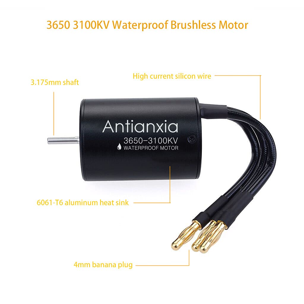 3100KV Brushless Motor and 60A ESC Combo Set J9183