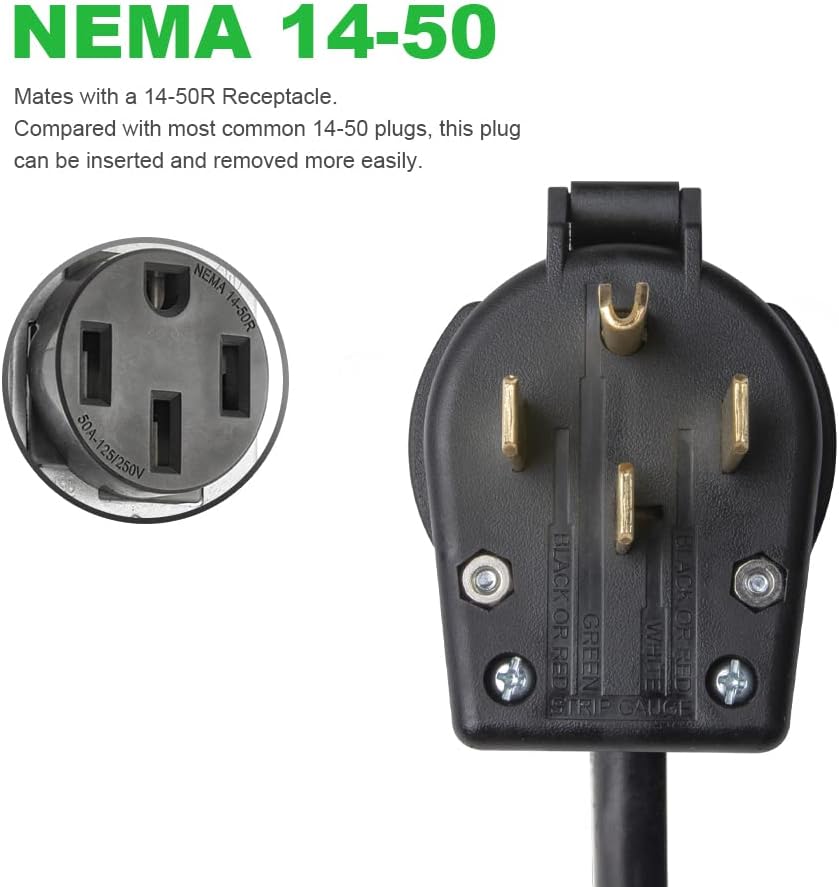 Portable Level 2 EV Charging Cable with 20ft Cord K316408