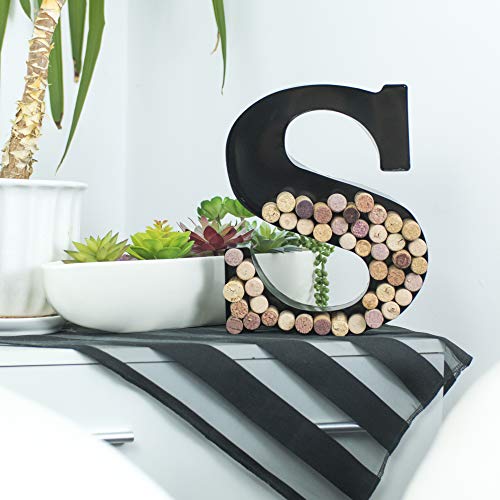 Metal Letter Wine Cork Holder M567369