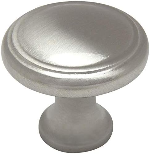 50 Pack Satin Nickel Round Knob I531670