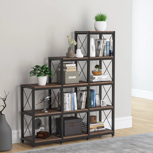 12 Shelves Etagere Bookcase N5793