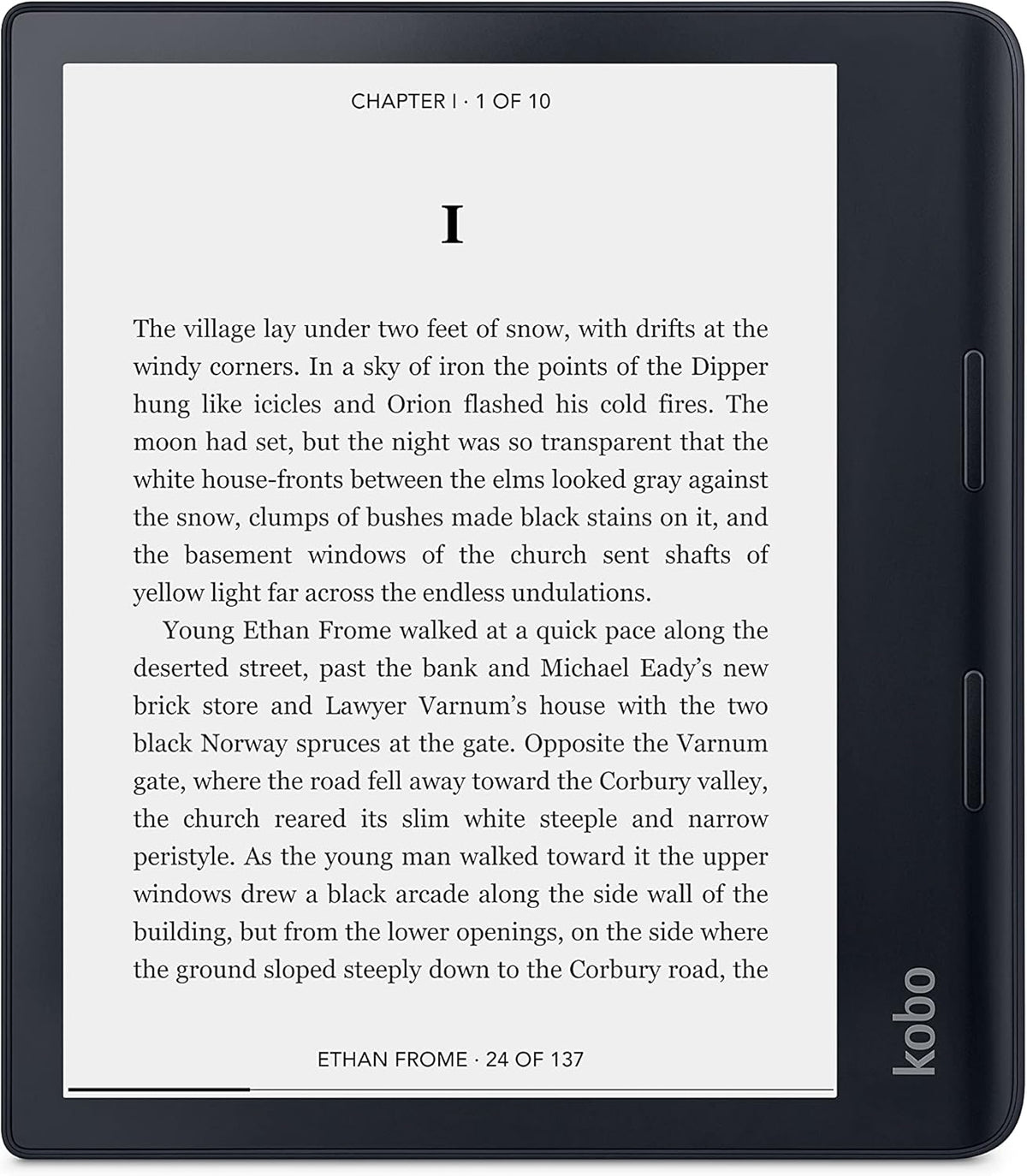 32GB Waterproof eReader with 8" HD Glare Free Touchscreen I738