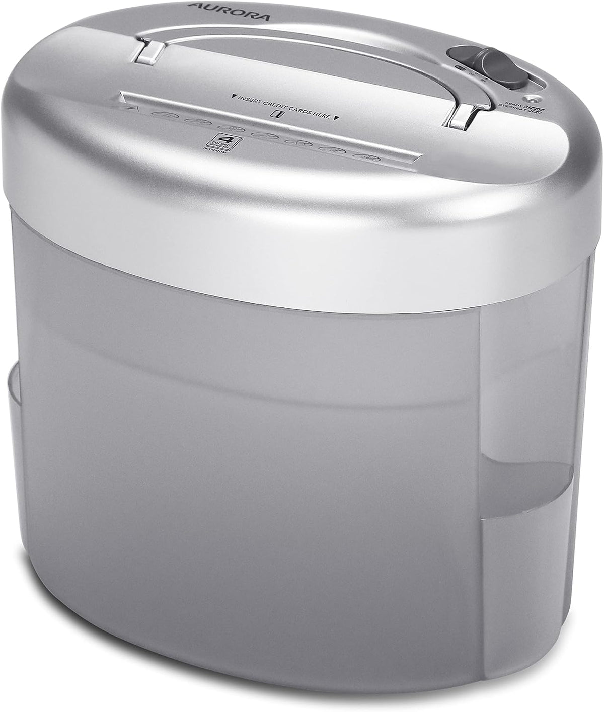 8-Sheet Cross-Cut Paper and Credit Card Shredder with Wastebasket, Pack of 2 O2454