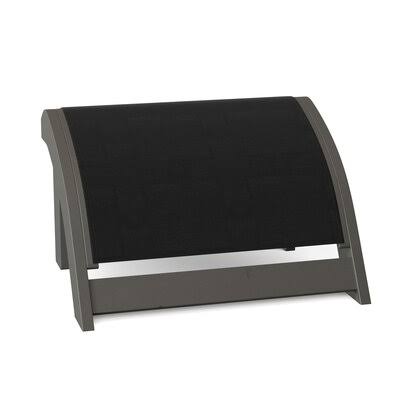 Textured Graphite Black Adirondack Ottoman P4332