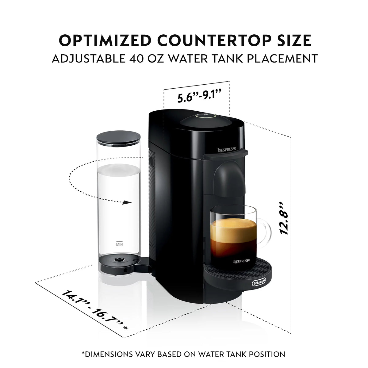 Black Coffee and Espresso Maker S787