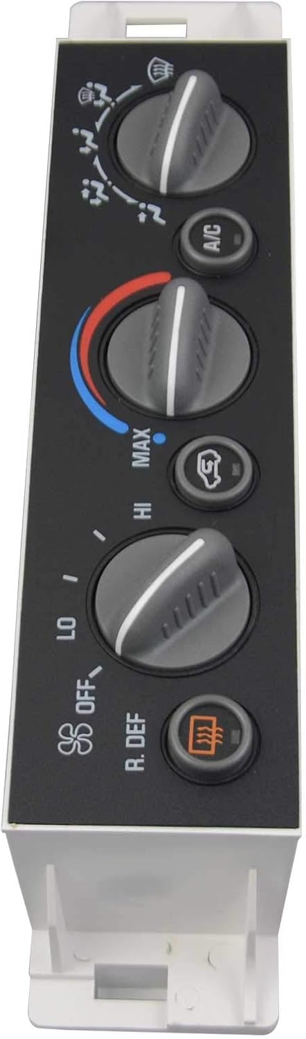 A/C Heater Climate Control Panel with Rear Defogger, Pack of 2 R333929