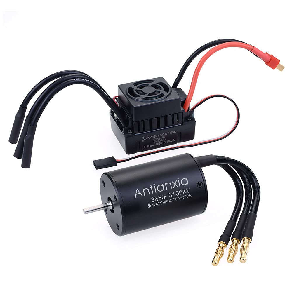 3100KV Brushless Motor and 60A ESC Combo Set J9183