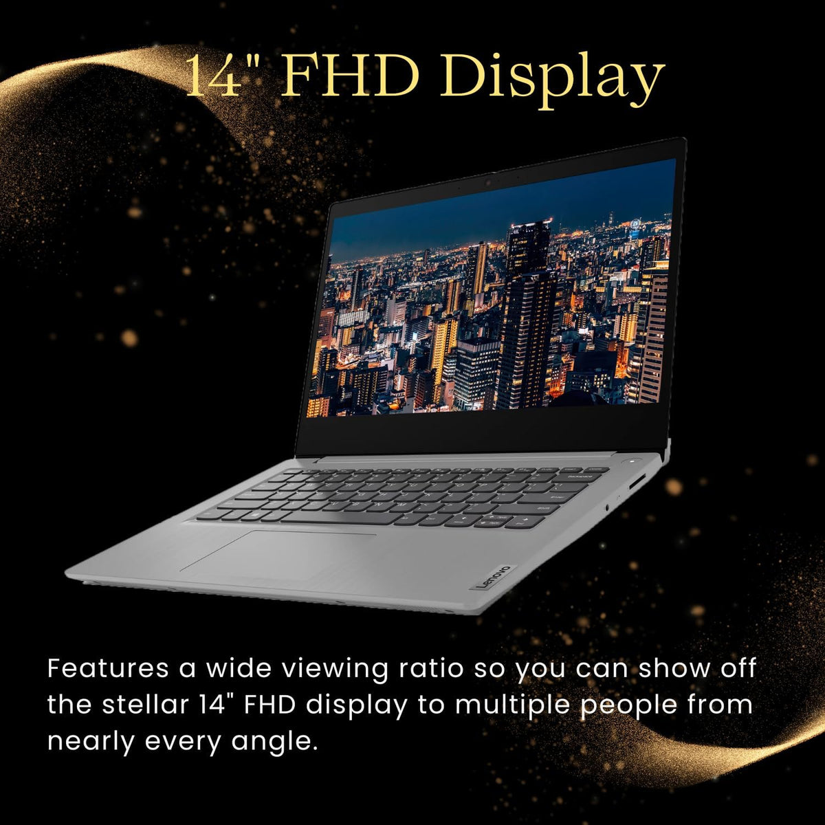 14" FHD Laptop, Intel Core i5, 12GB RAM, 512GB SSD, Windows 11 Home, Grey V8312