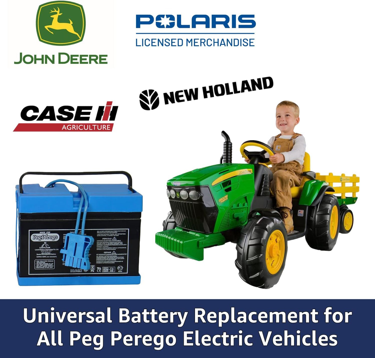 12 Volt Replacement Battery for Ride on Toys C82951