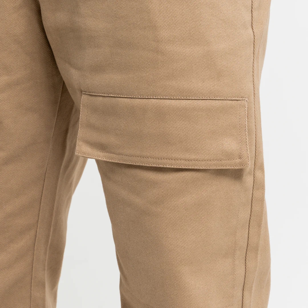 Taupe Cargo Pant F8173