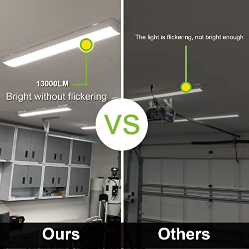 2 Pack 4FT 120W LED Shop Light 5000K 13000lm O8945