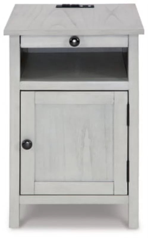 Antique White Chairside End Table N70949