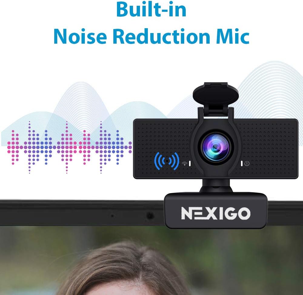 2 Pack 1080P Web Camera with Microphone and Privacy Cover X223