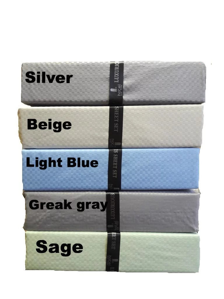 120 GSM 4-Piece Microfiber Sheet Set King Sage T85269