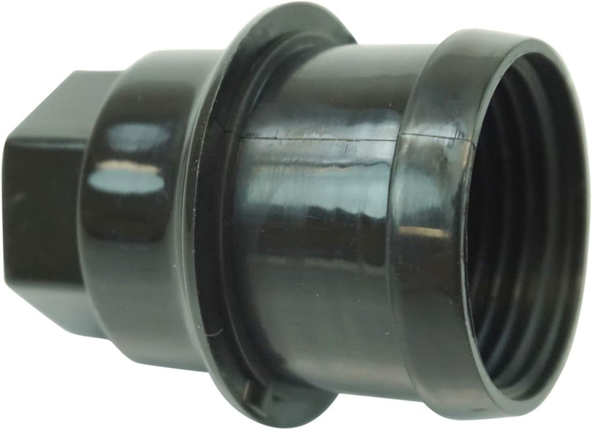 Black Plastic Wheel Lug Nut Cap Set of 32 P649