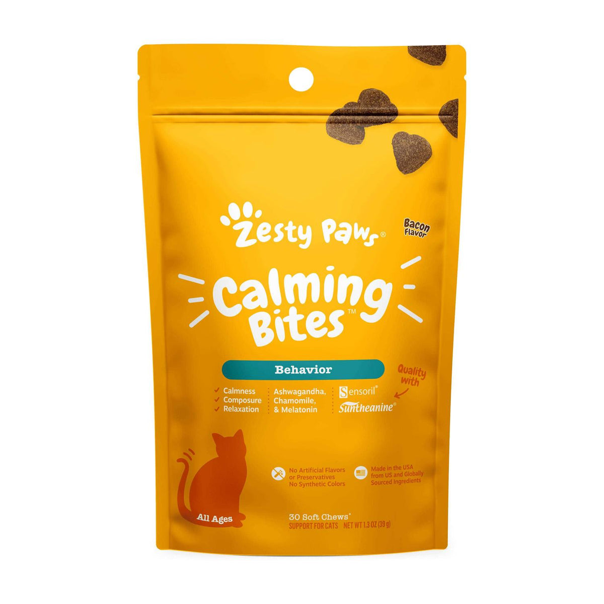 Calming Bites for Cats Stress & Anxiety Supplement T793