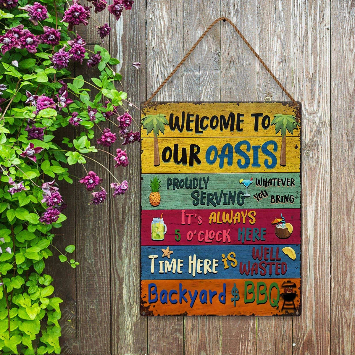 Classic Metal Signs Swimming Pool Decor L817